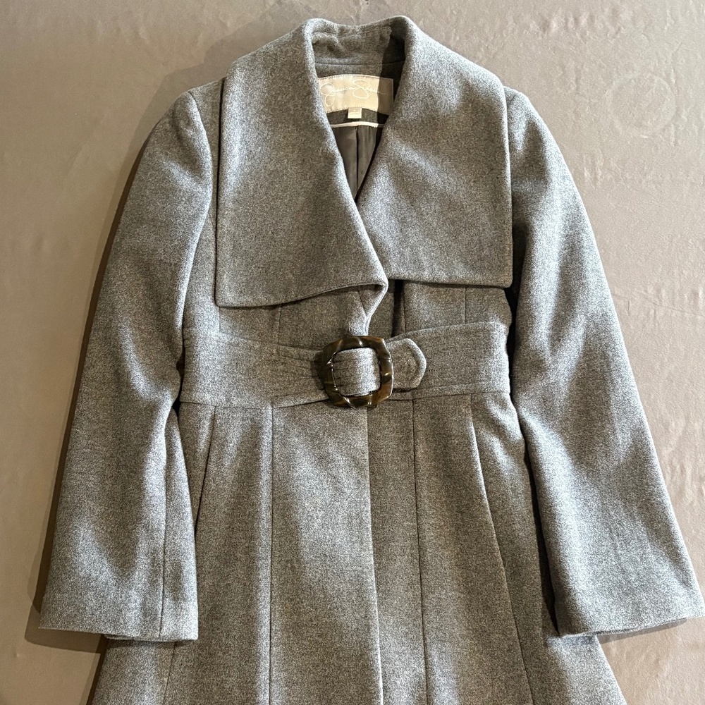 Jessica Simpson Wool-Blend Coat